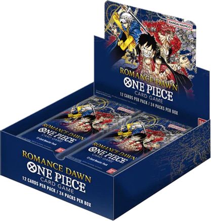 One Piece: Romance Dawn Booster Box (Ship Sealed or Live Break Twitch)