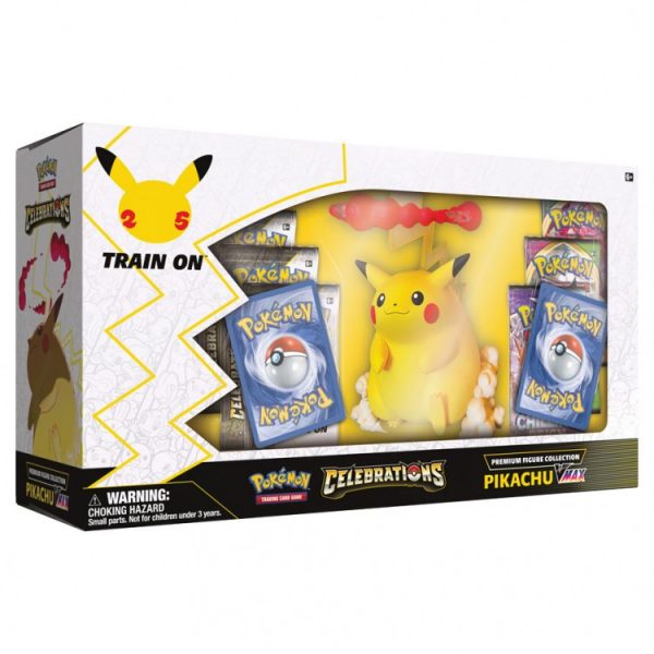 Pokémon: Celebrations Premium Figure Collection Pikachu VMAX Box (Twitch Live Break)