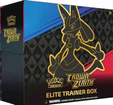 Pokemon: Crown Zenith Elite Trainer Box (Live Break Twitch)