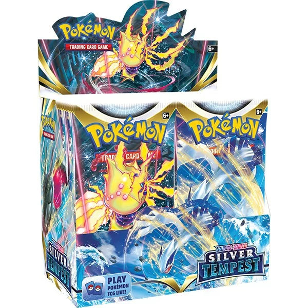 Pokemon: Silver Tempest Booster Box (Ship Sealed or Live Break Twitch)